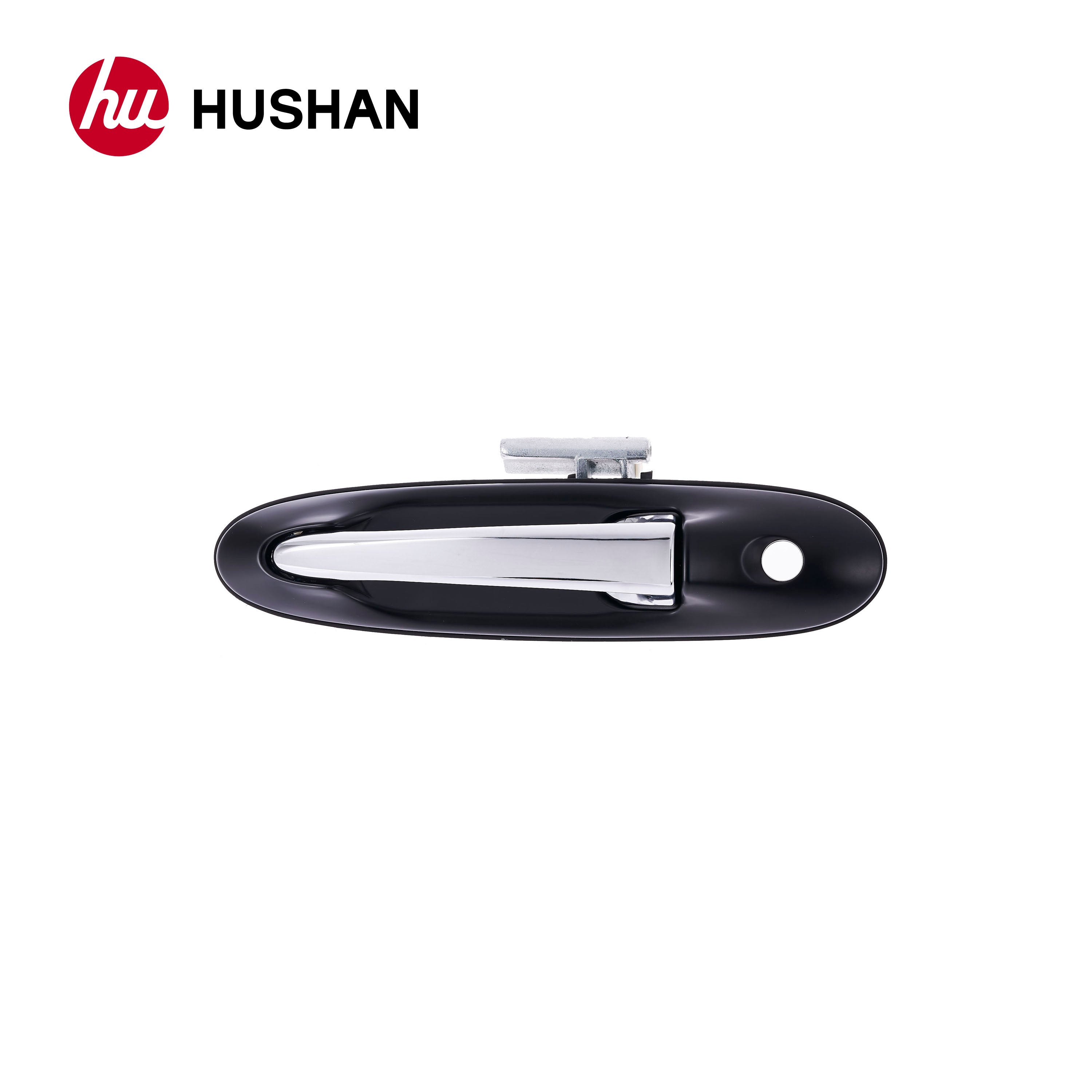 New Textured Black Outside Door Handle - Passenger Rear For 1992-2011 Ford Crown Victoria